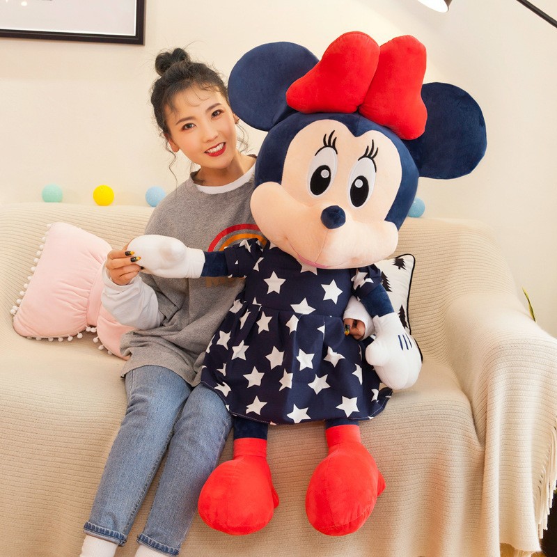 Creative star Mi Mouse plush toys, couple dolls, Mini dolls, birthday gifts for girls, home throw pillows details Picture