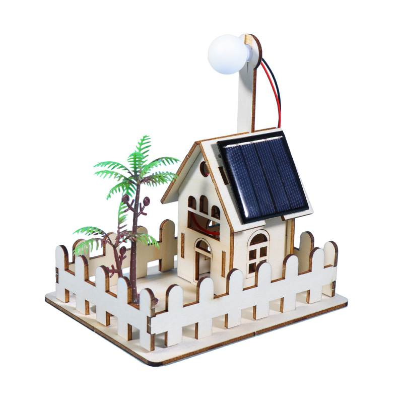 Science Experiment Solar street lamp, physical science experiment equipment, solar garden lamp, small technology production Item Picture