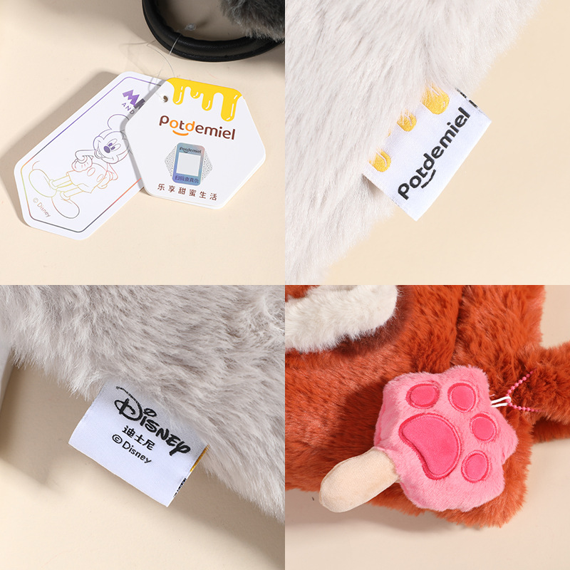 Disney official Zootopia Judy Nick Cloud Nuo Nuo large capacity single-shoulder bag plush doll fox bag Application Scenario