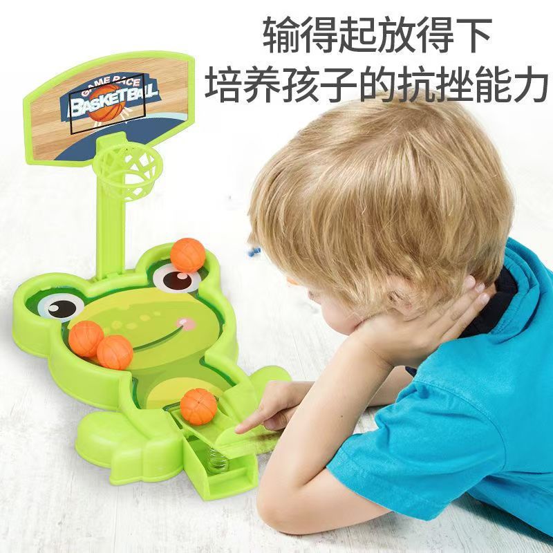 Children's desktop mini basketball shooting machine, finger flick, cool play board game, interactive table basketball game, educational toy Application Scenario