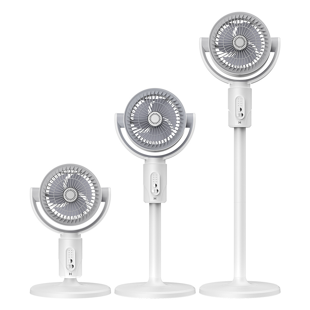 New smart air circulation fan, household electric fan, remote control floor dual-purpose fan, oscillating vertical floor fan Item Picture