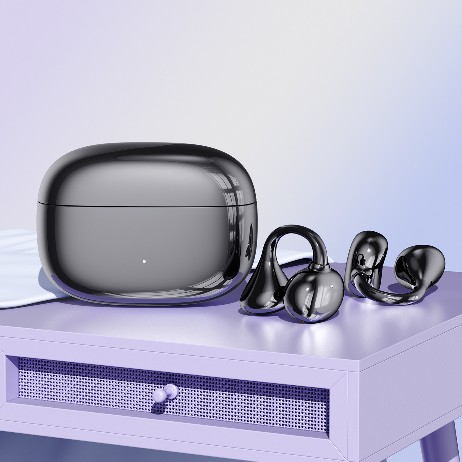 Clip de oído esférico auriculares bluetooth crossover M159 tipo de clip de oído OWS en el oído abierto clip de oído auriculares bluetooth Application Scenario