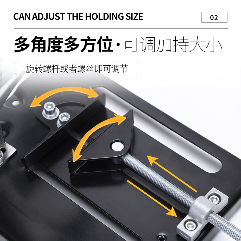 Mini Angle grinder stand, Angle grinder cutting machine stand, Angle grinder accessories, hand drill stand details Picture