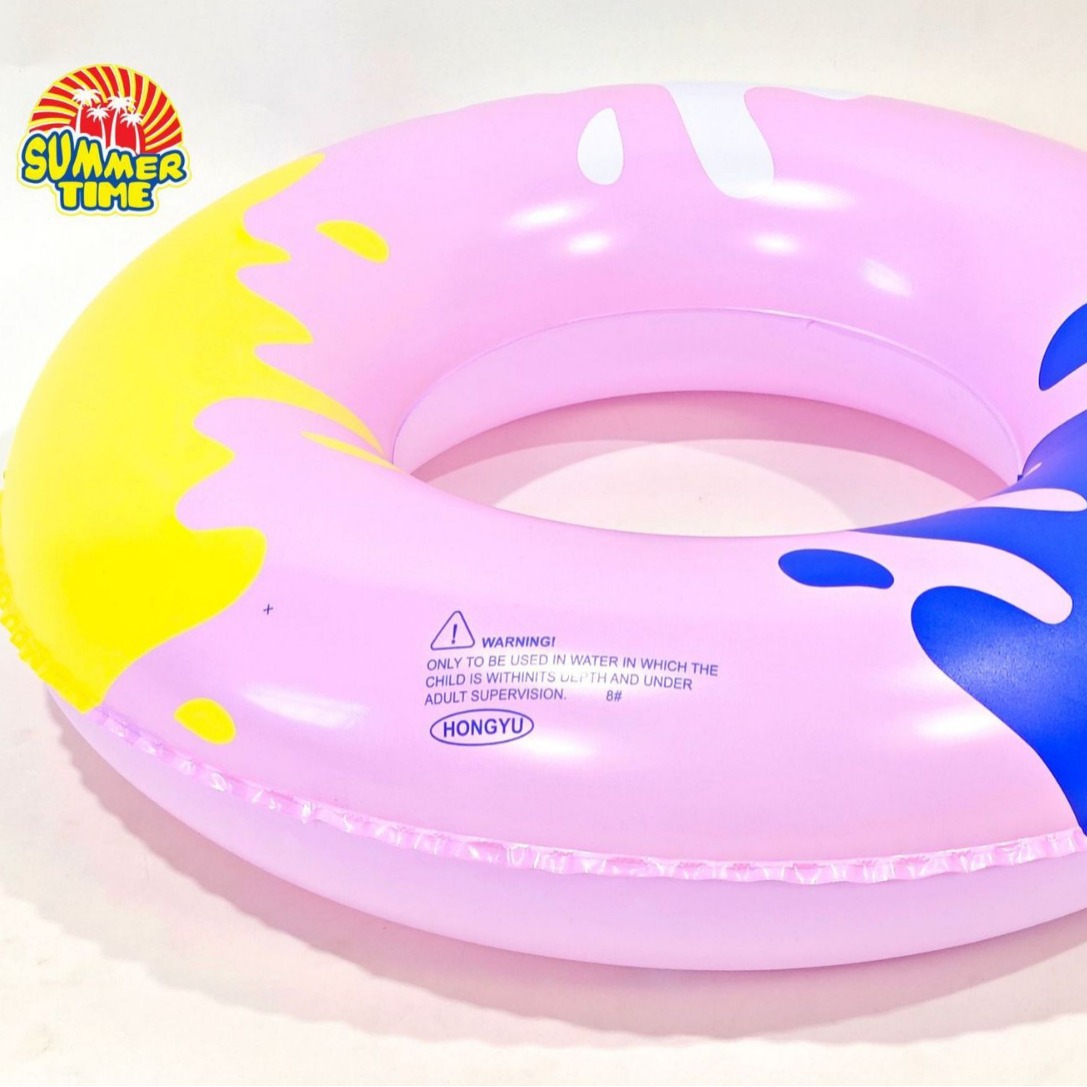 Hongyu's popular ink-splashing ring eco-friendly pvc adult underarm swimming water equipment factory wholesale Specification image