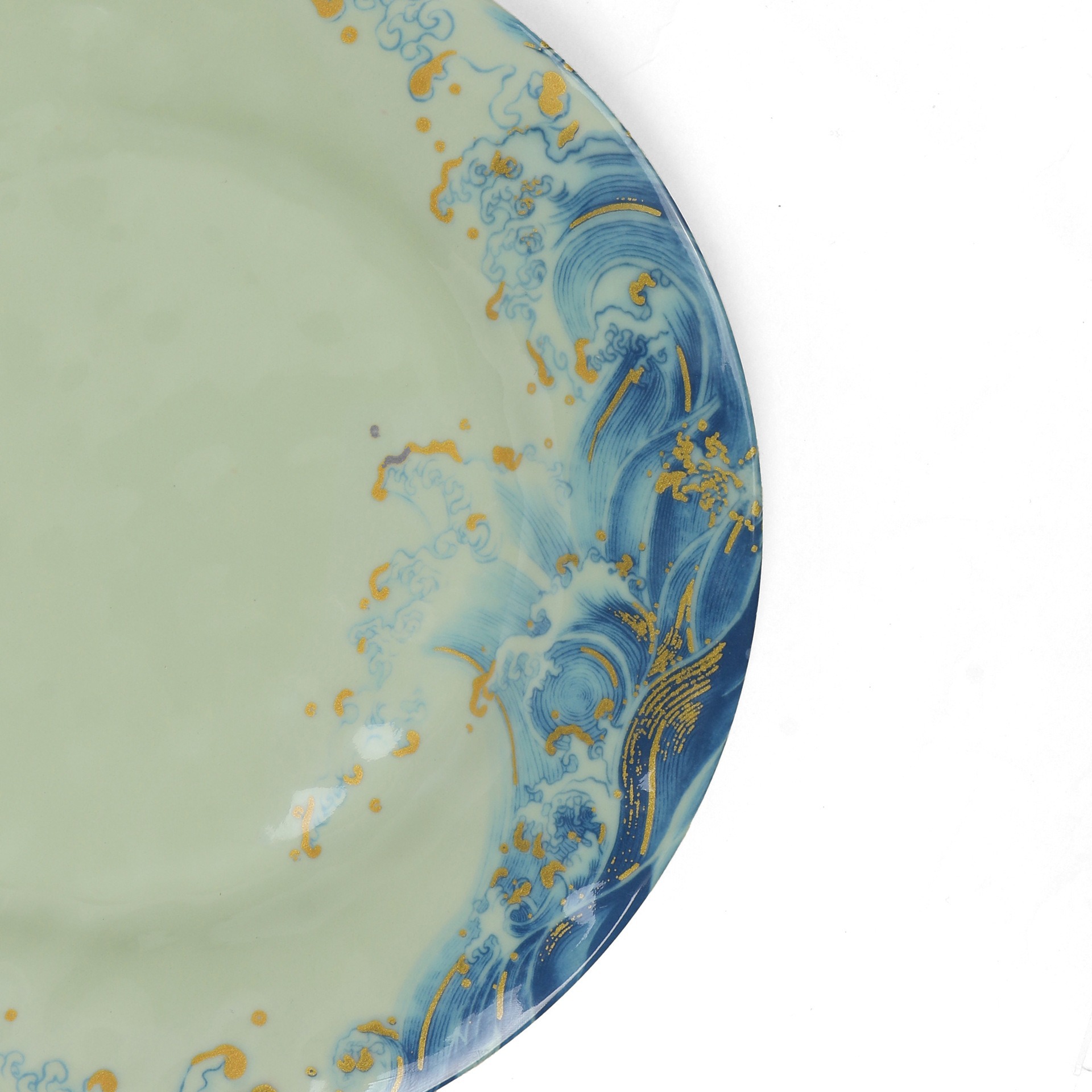 Export Amazon melamine pure melamine plates, European and American set plates, flat base melamine plates, cross-border manufacturer Application Scenario