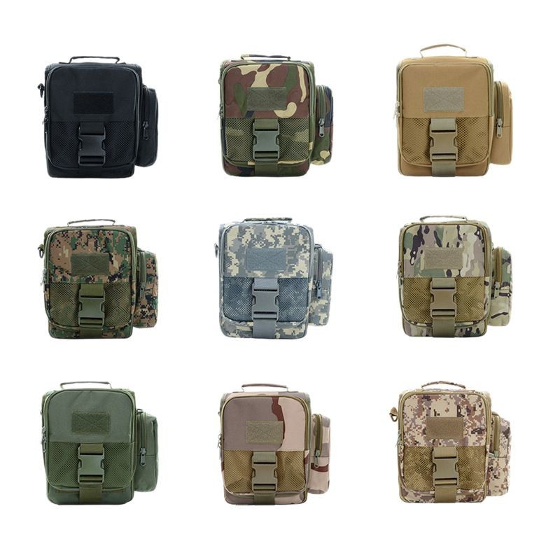 Yitu Camouflage Tactical waist Bag, men's single-shoulder crossbody bag, multi-functional outdoor sports small shoulder bag, Large screen mobile phone bag, hanging bag Application Scenario