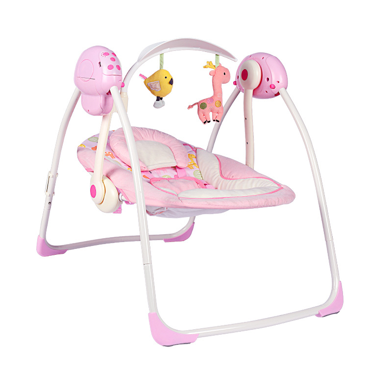 Swing rocking chair, electric vibrating chair, baby comfort rocking chair, crib, electric rocking chair details Picture