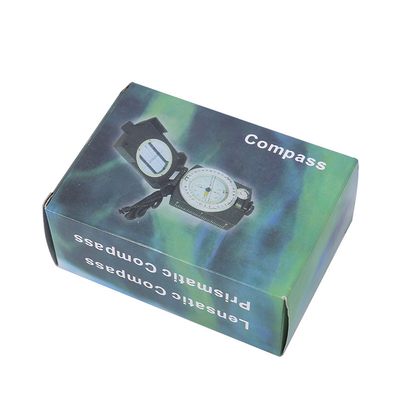 Wholesale of cross-border alloy luminous compass, outdoor camouflage precision compass, multi-functional folding compass Specification image