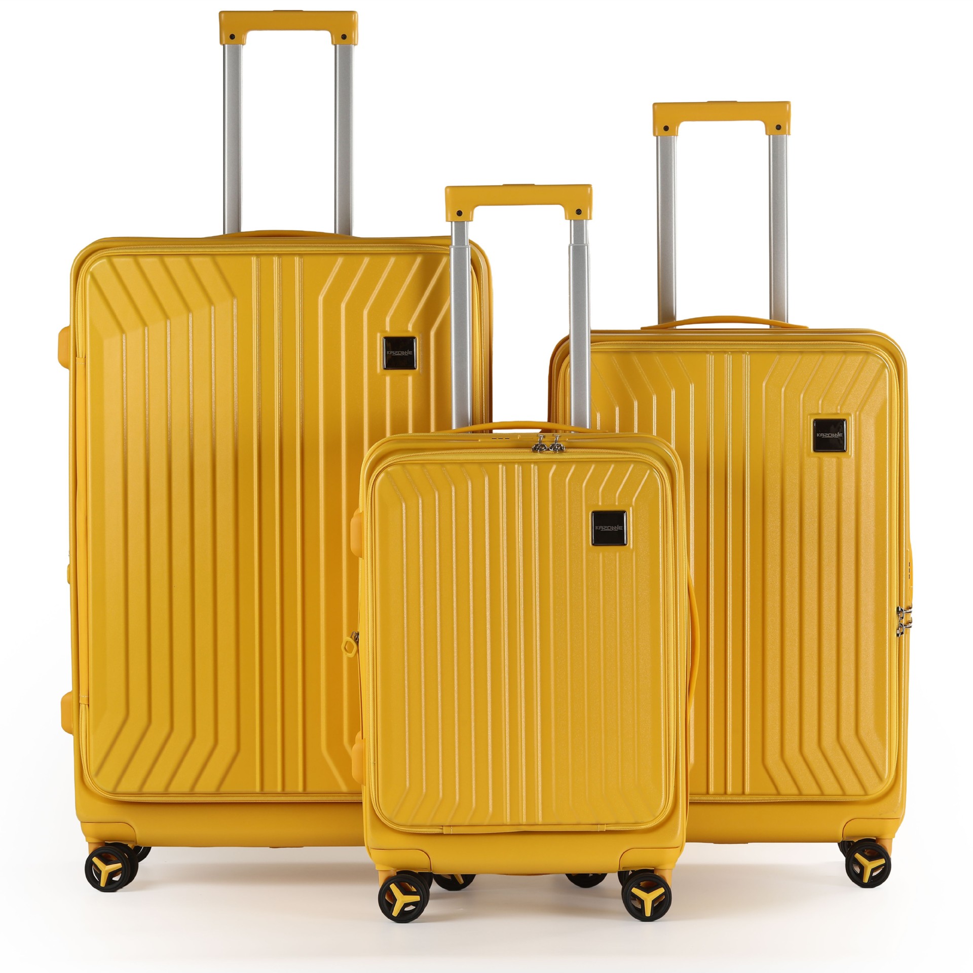 Kai tour 20 "boarding travel case ABS+PC material de negocios minimalista en el interior bloqueo de combinación de la rueda universal pull bar case Item Picture