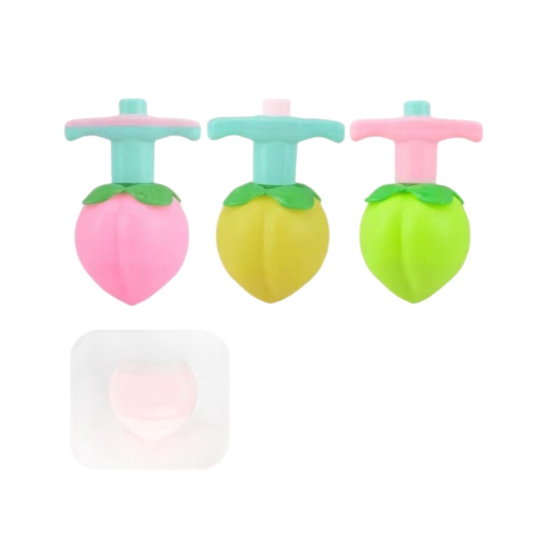 Children's small toys, peach glowing tops, night market spring toys, student small gifts, kindergarten souvenirs, prizes Item Picture