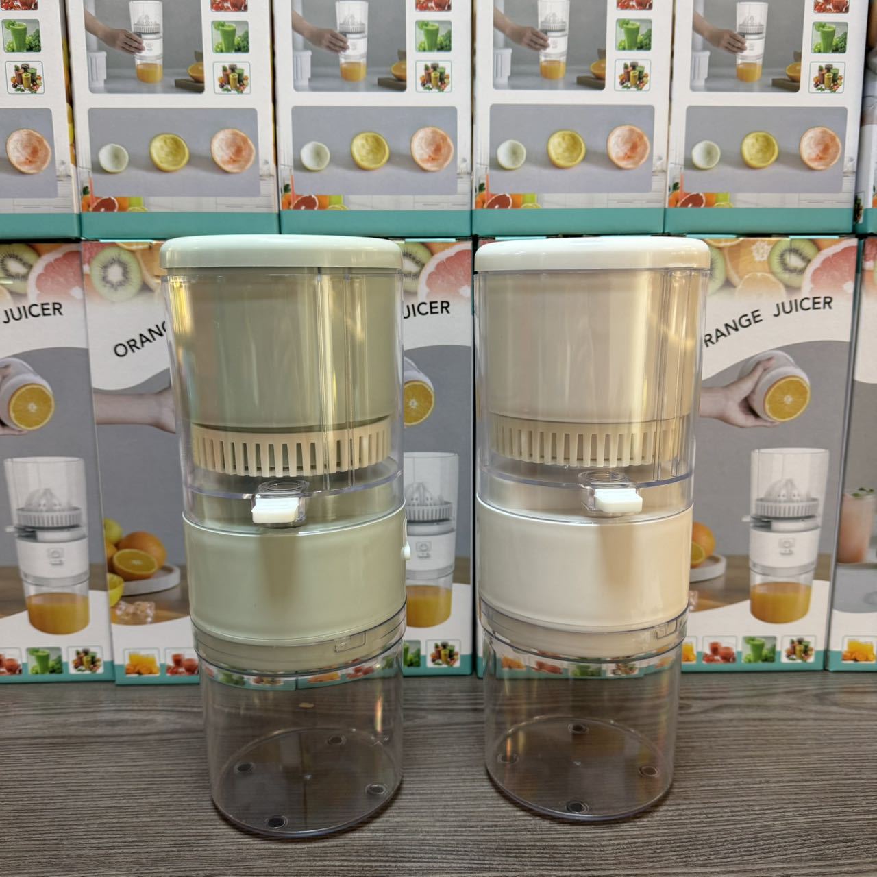 Cross-border juicer, multi-functional household portable electric small residue and juice separator, no-cut fruit and vegetable juice maker