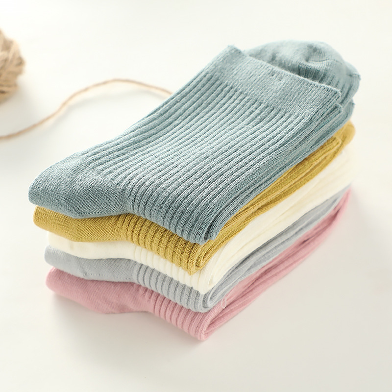 运动、休闲棉袜实物图