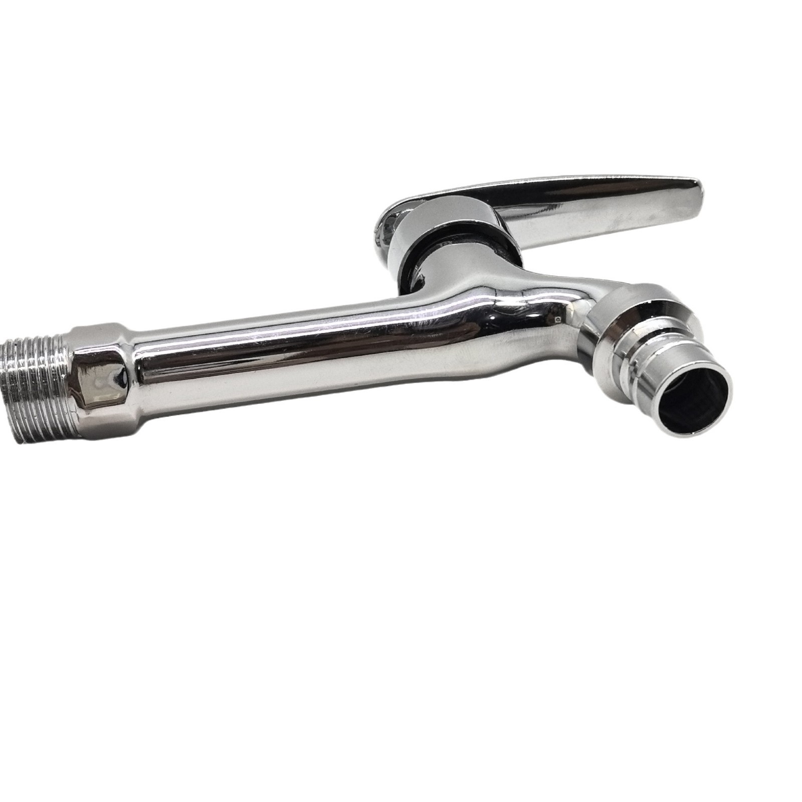 水龙头/水龙头北美/小熊贴防溅水龙头/洗手盆水龙头合金双联/卫浴白底实物图