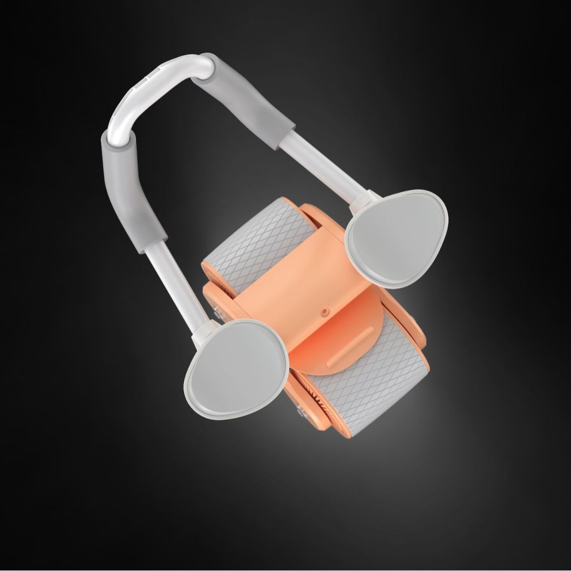 Abdominal wheel, elbow support, rebound abdominal muscle wheel trainer, sit-up fitness equipment, home foldable design for abdominal contraction Application Scenario