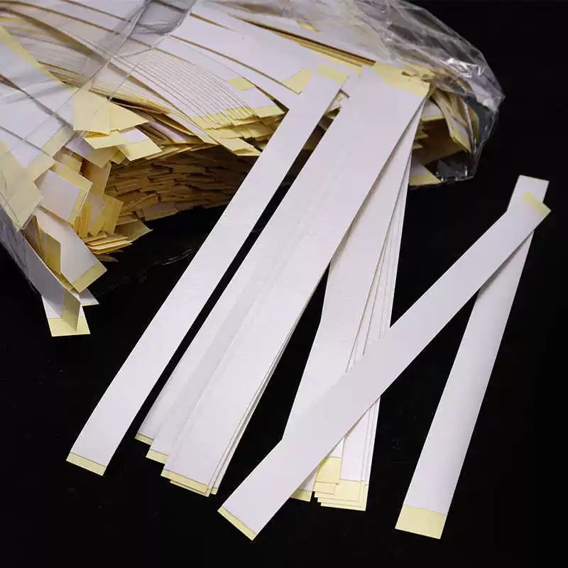 High-viscosity long strip double-sided tape, factory-die-cut strong double-sided tape, thin office stationery double-sided tape Specification drawing
