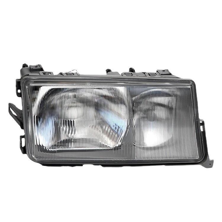 适用奔驰E级W201大灯总成190大灯头灯                                       白底实物图