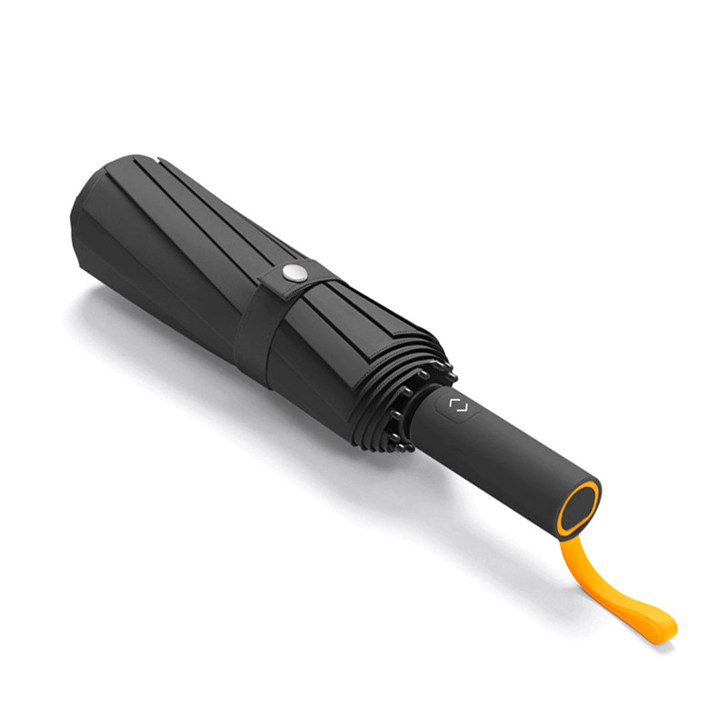 Hengdun Black Fully automatic folding umbrella, sun umbrella, Super large umbrella Item Picture