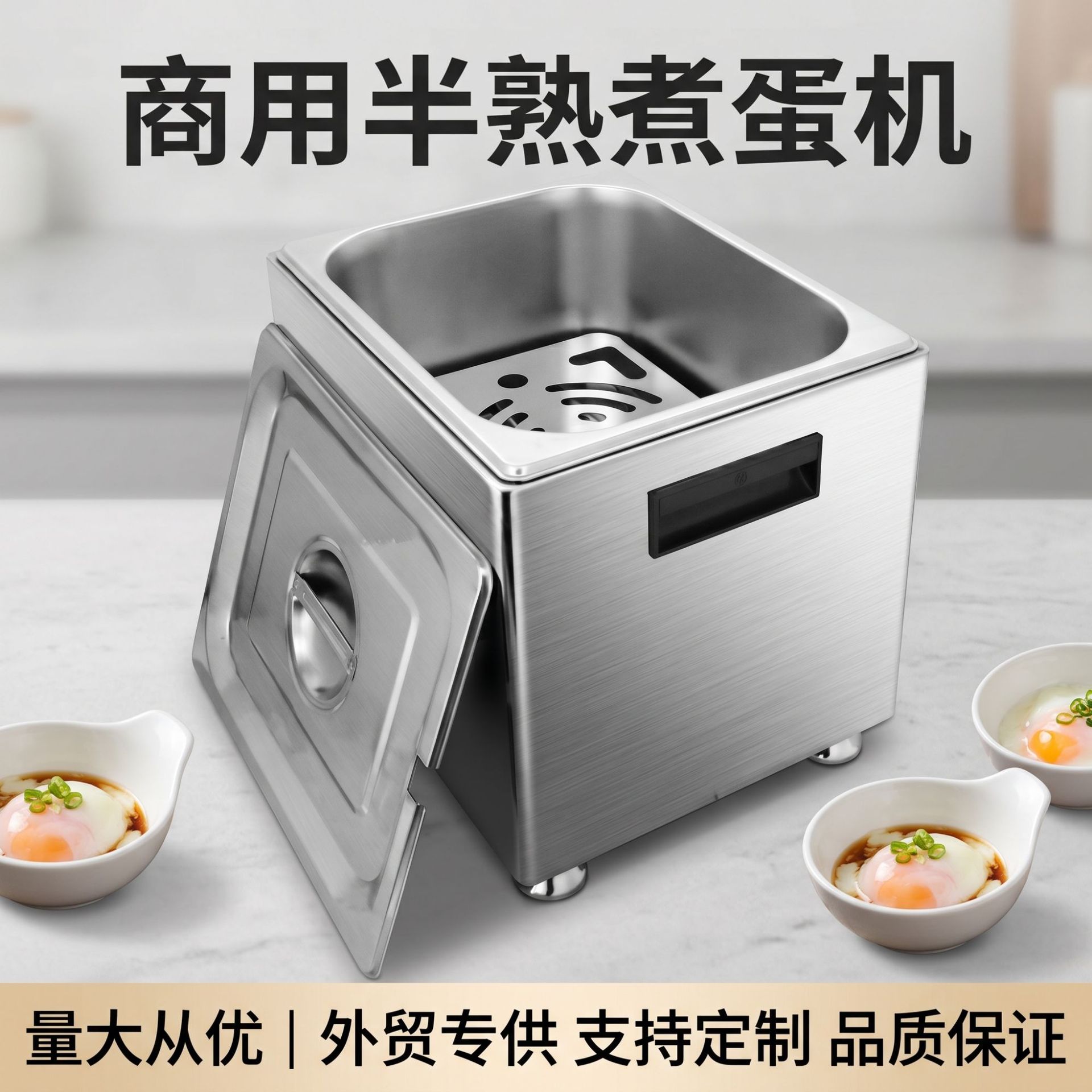 Commercial semi-cooked egg boiling machine, fully automatic low-temperature soft-boiled egg making machine, direct sales from the manufacturer of equipment for Japanese restaurants Commercial semi-cooked egg boiling machine, fully automatic low-temperature soft-boiled egg making machine, direct sales from the manufacturer of equipment for Japanese restaurants