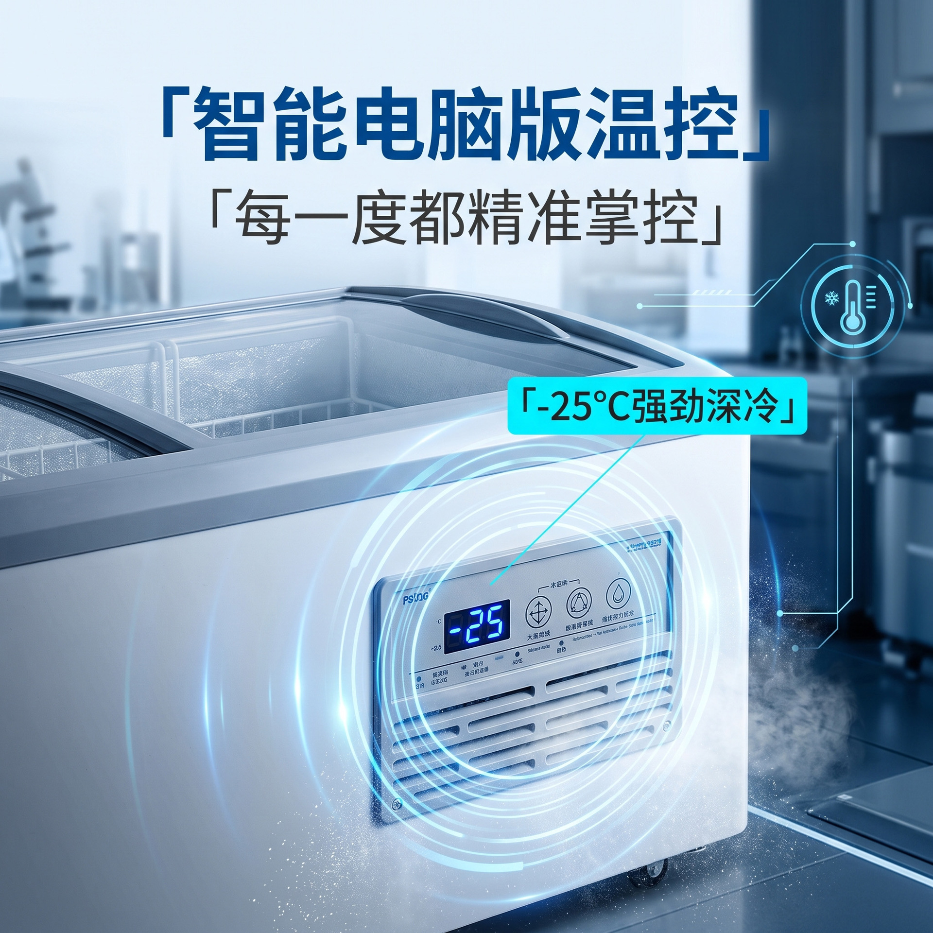 羊肉冰箱/冰柜/饮料柜/大冰箱超市/大冰箱细节图