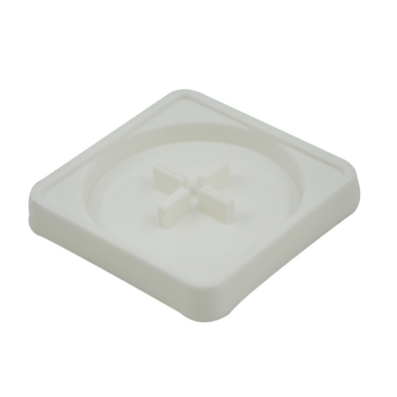 Magic Tree base, plant base plate, white square Petri dish, paper tree flowering accessories, Christmas tree mold Item Picture