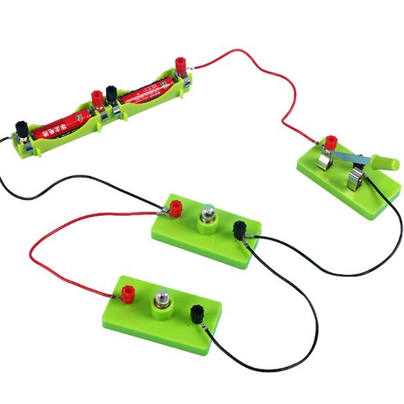 Science experiment kits for primary and secondary school students: Physics, electricity, light bulbs, series and parallel circuits, teaching materials, science and education equipment Item Picture