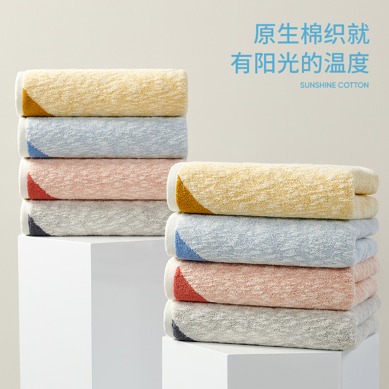 Jieyu Fanxing bamboo joint yarn design is fashionable, thickened, and has increased water absorption. It offers high cost performance and is not prone to shedding. Wholesale towels