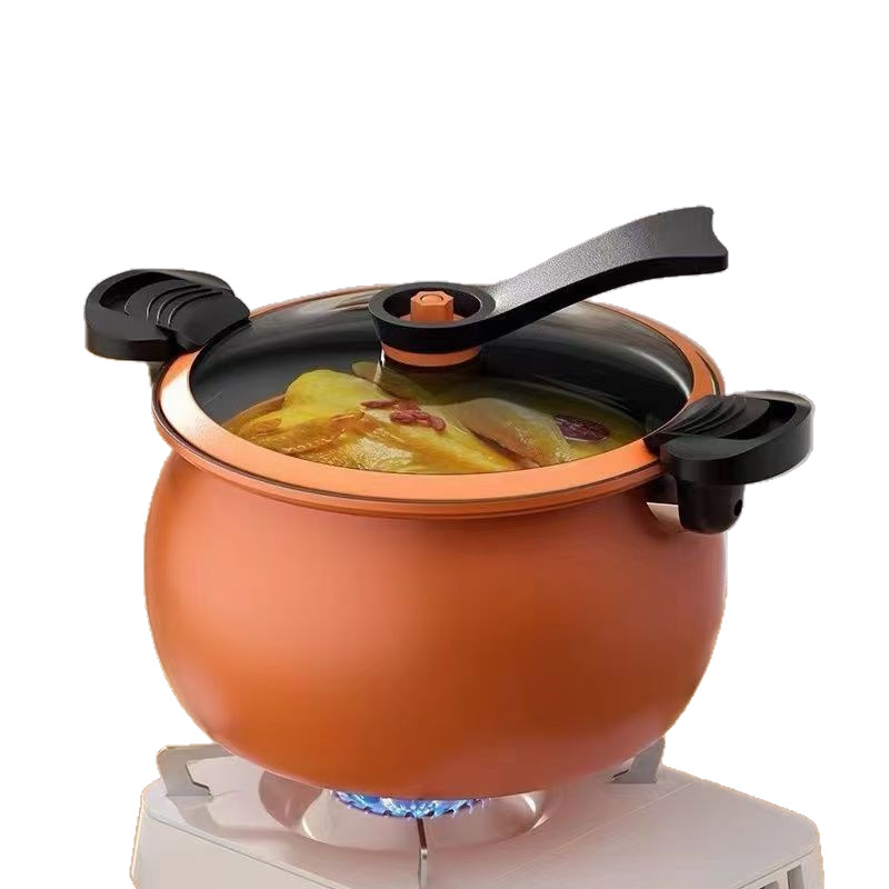 الكثير من المقلاة الصغيرة الجديدة للتبخر والقدر من الحساء Item Picture