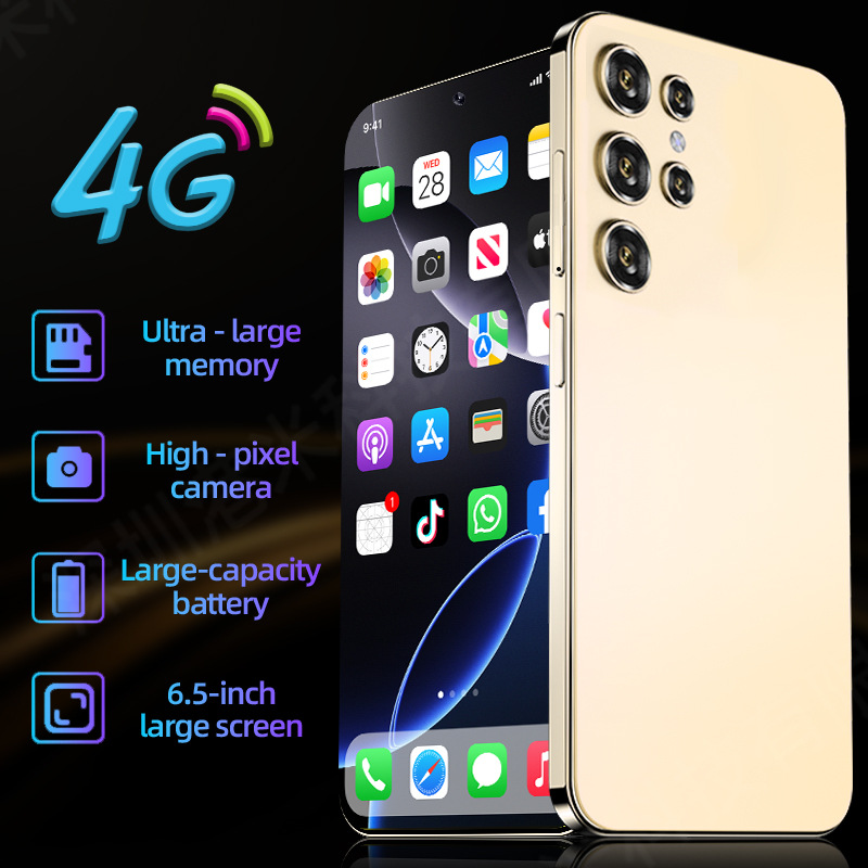 Cross-border 2025 Smartphone S24Ultra Android phone brand new unopened factory wholesale price Smartphone Smartphone Customizable LOGO Application Scenario