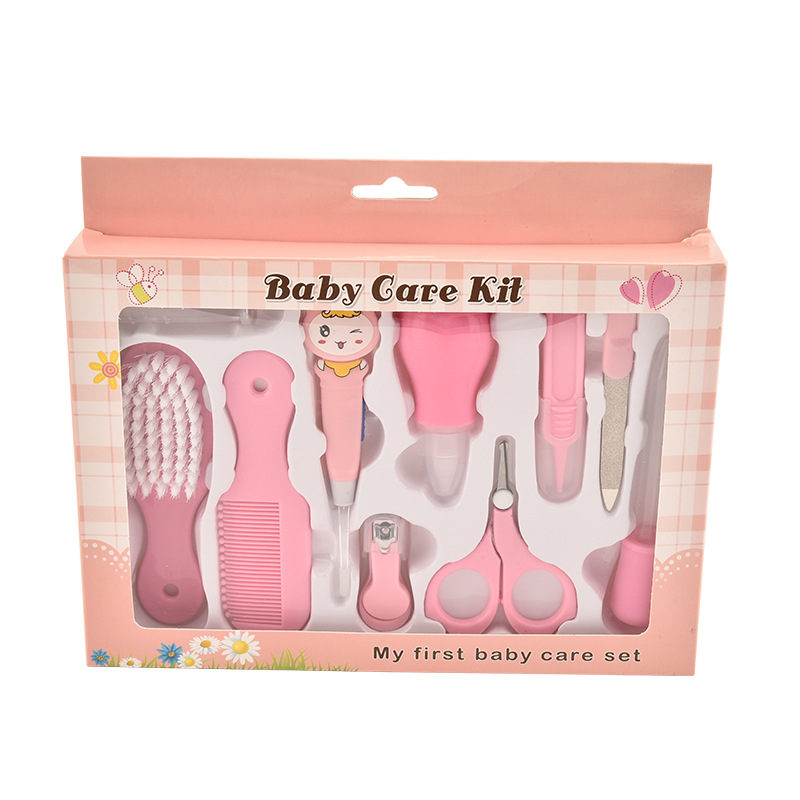 Wholesale of baby and maternal products, baby care gift boxes, creative children's nail clippers and nail clippers, baby care sets details Picture