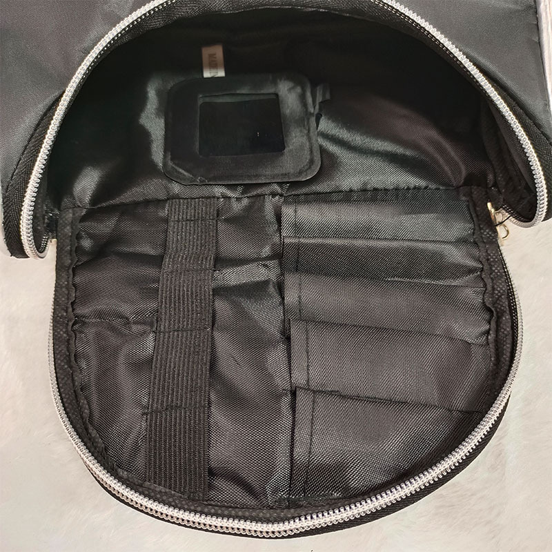Toiletries bag, makeup bag, storage, skin care products, hand-held, waterproof, multi-functional, student travel, outdoor curved bag, can be printed with LOGO Specification image