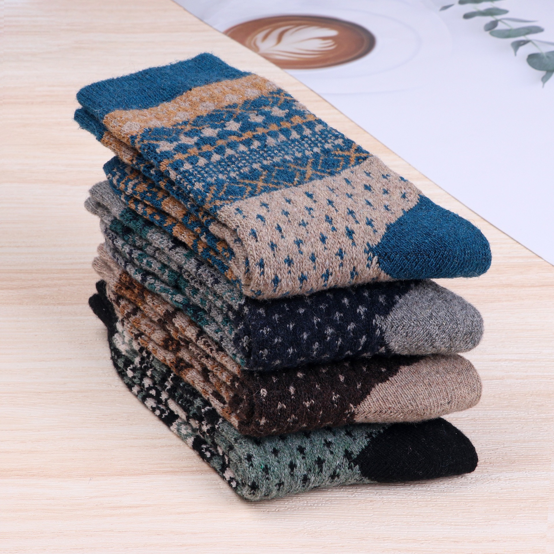 其他袜子实物图