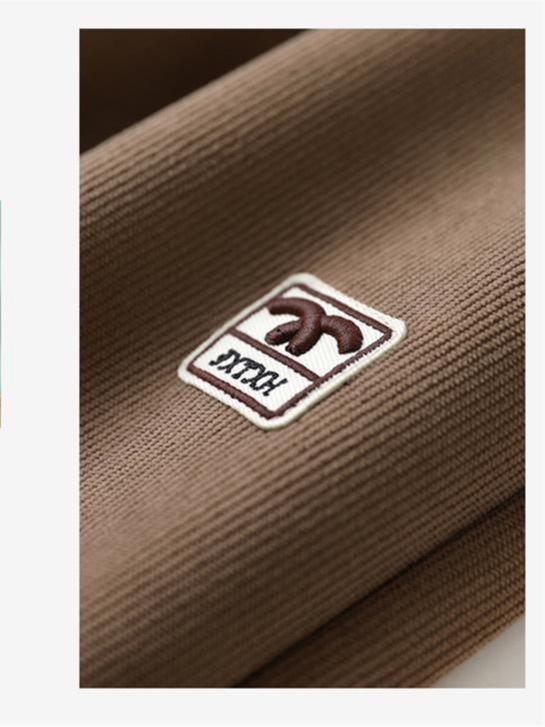 加绒休闲裤/阔腿裤/女装/加绒裤女直筒百搭/加绒裤子女白底实物图