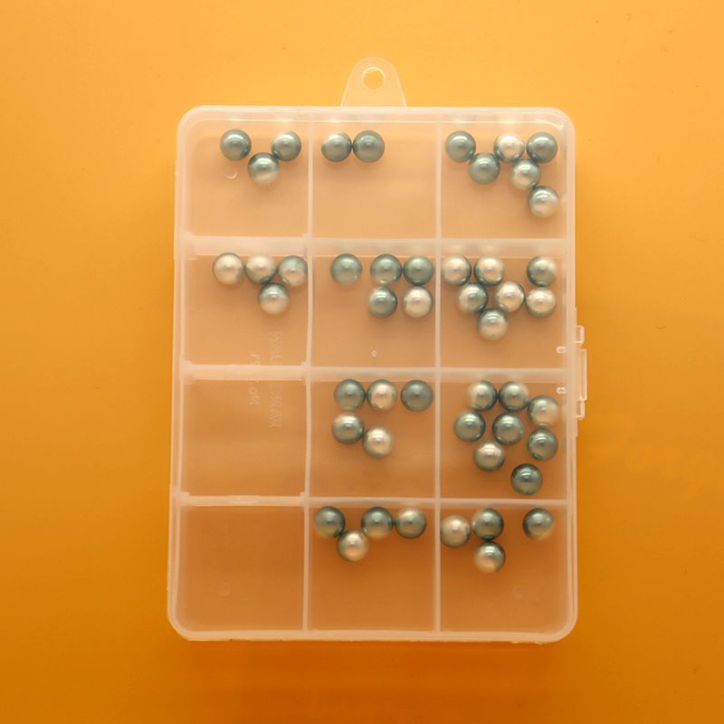 跨境流行款12格三偏可活动饰品收纳盒厂家直营新料食品级商品