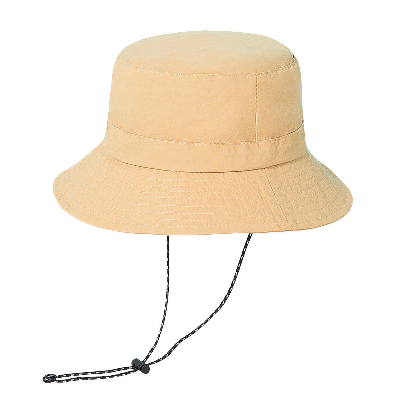 Foldable and storable fisherman's hat, sun hat, summer outdoor quick-drying sun-protective fishing hat, breathable men's and women's denim hat Item Picture