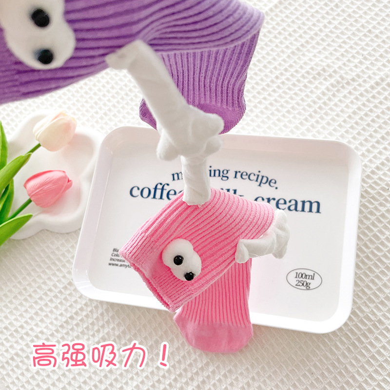 Zhang Weichao's colorful cartoon socks, summer dance socks for babies and children's socks, main body details Picture