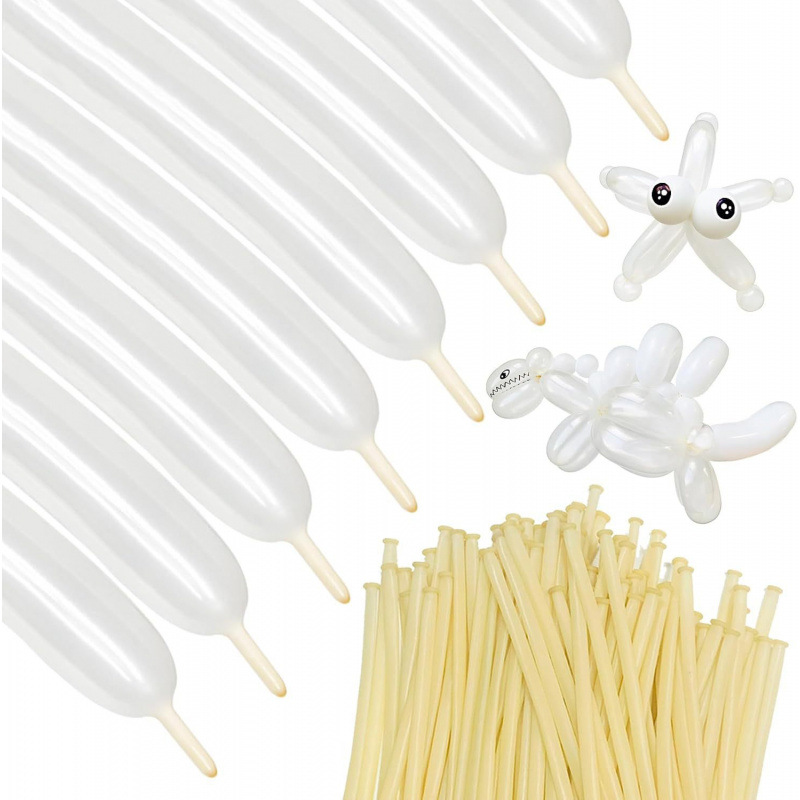 跨境260长条气球魔术花环加厚气球动物造型圣诞节生日婚礼派对