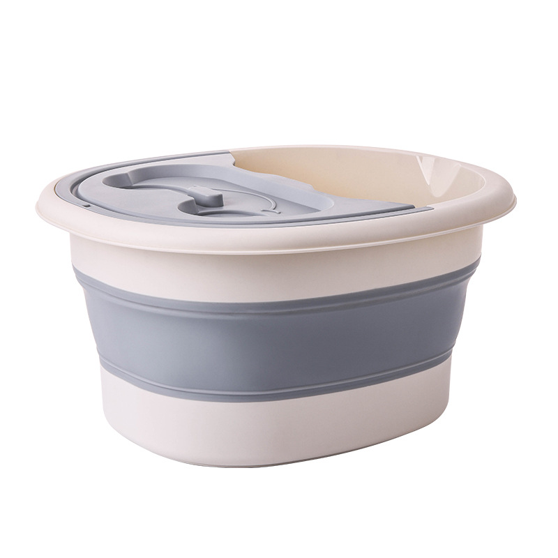 Foldable Foot Bath Tub, Household Portable Thickened Foot Bath Basin, Heat Preservation Foot Washing Basin For Lower Legs, Foot Washing Tub Item Picture