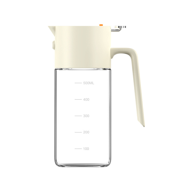 The new third-generation spray oil bottle is a household dual-purpose high borosilicate glass spray oil bottle and an air fryer spray oil bottle Item Picture