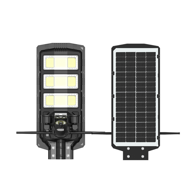 foozac outdoor three-screen solar camera mobile phone remote wireless solar street lamp monitoring Application Scenario