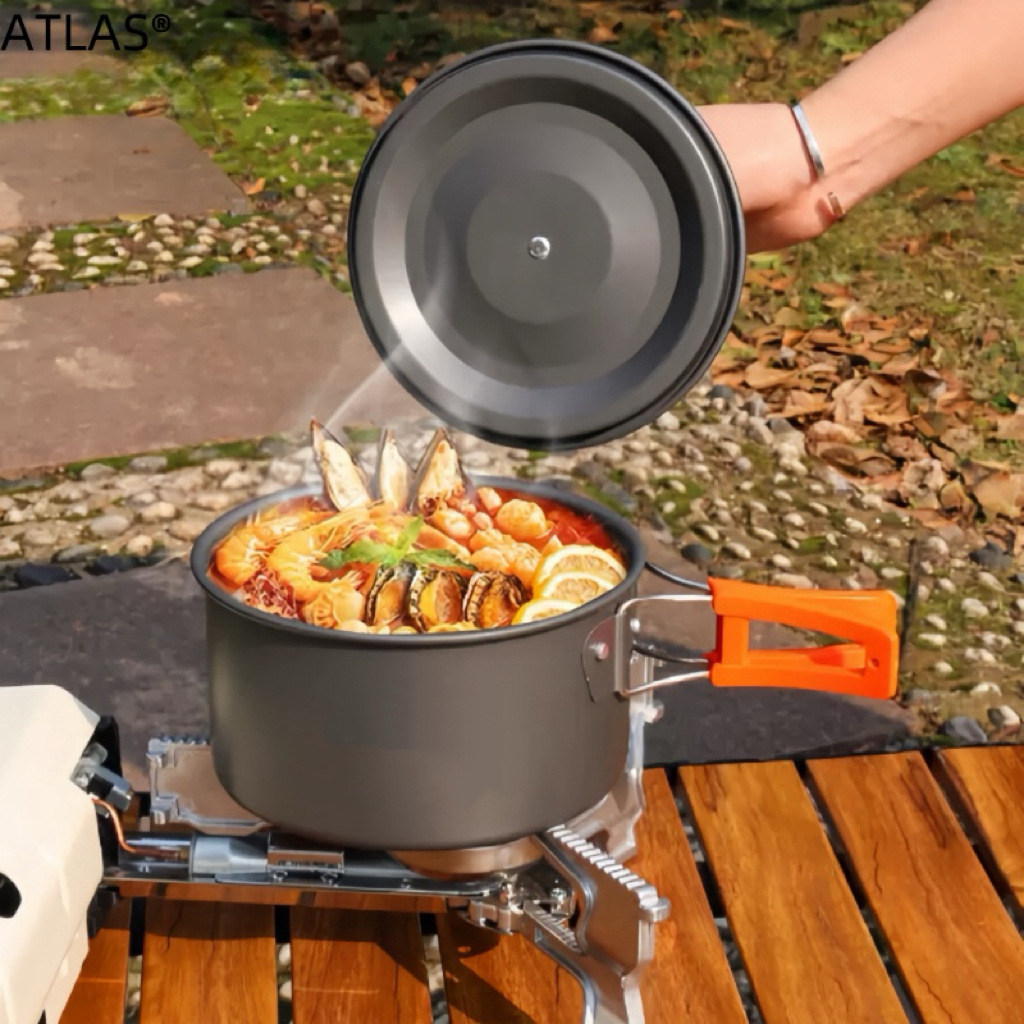 锅具套装实物图