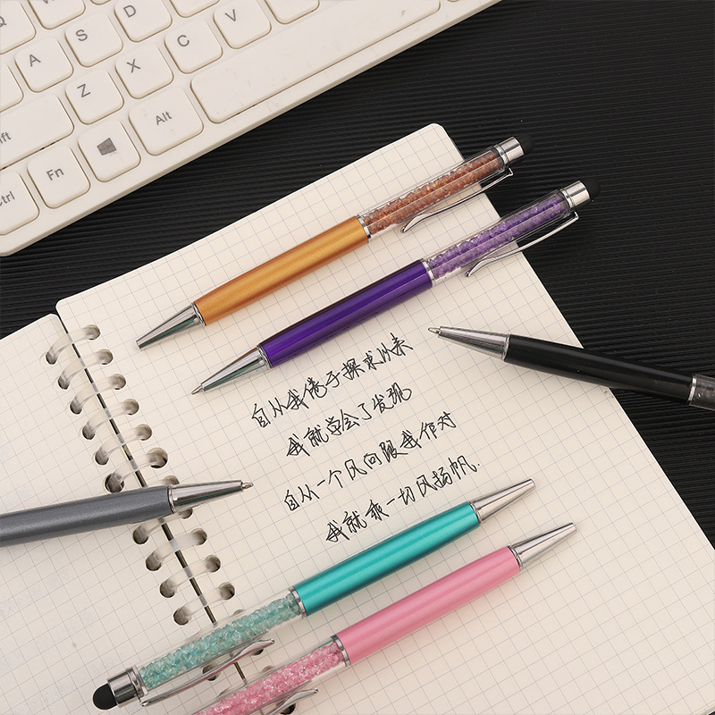 Wholesale crystal pens, metal pens, metal ballpoint pens, capacitive stylus pens, touchscreen pens and gift pens from the manufacturer Application Scenario