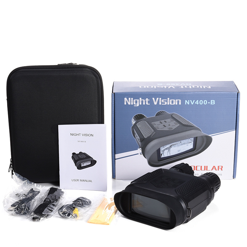 NV400B wide-screen infrared night vision device binocular digital telescope Zoom high-definition night vision goggles manufacturer wholesale