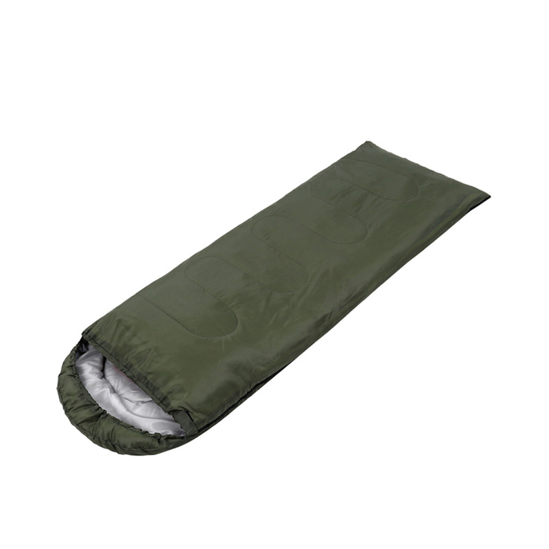 Cross-border outdoor sleeping bag, envelope-style cap sleeping bag, all-season warm and moisture-proof portable camping sleeping bag for adults Specification image