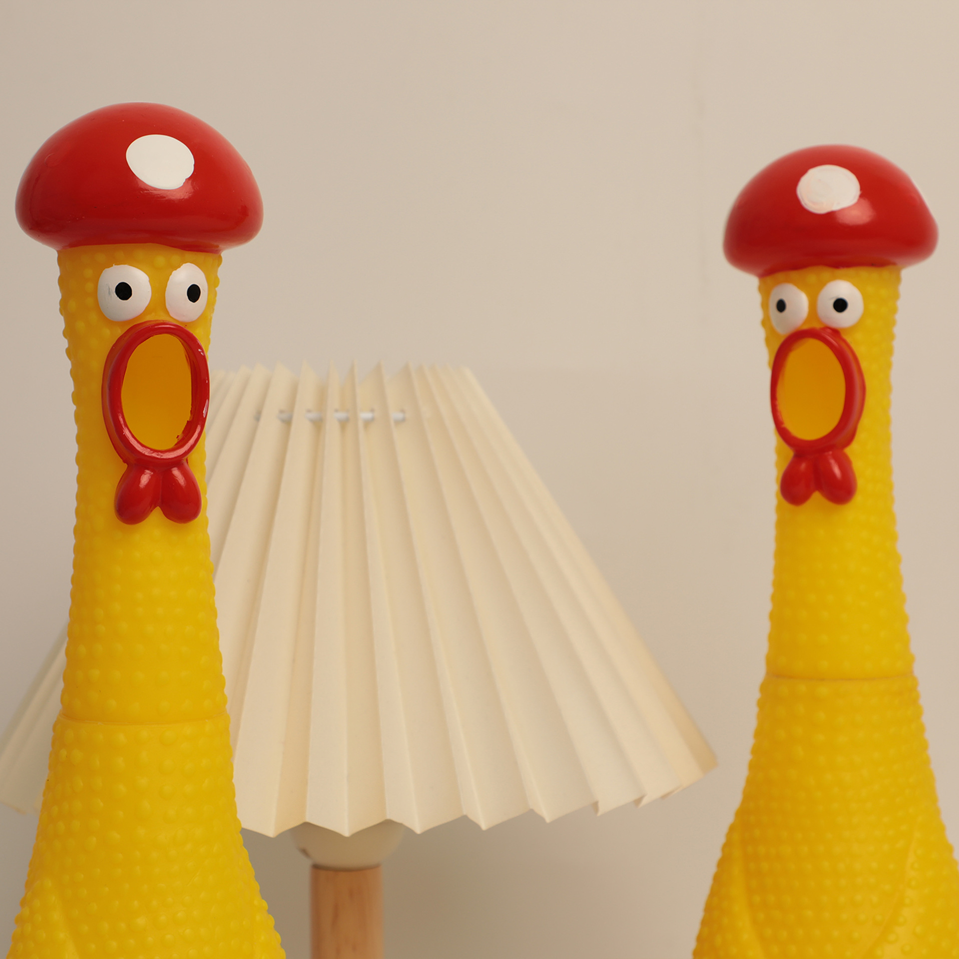 Enganchador creativo setas screaming chicken descompresión juguetes de descarga rarezas grosero chicken tricoter juguetes venta al por mayor details Picture