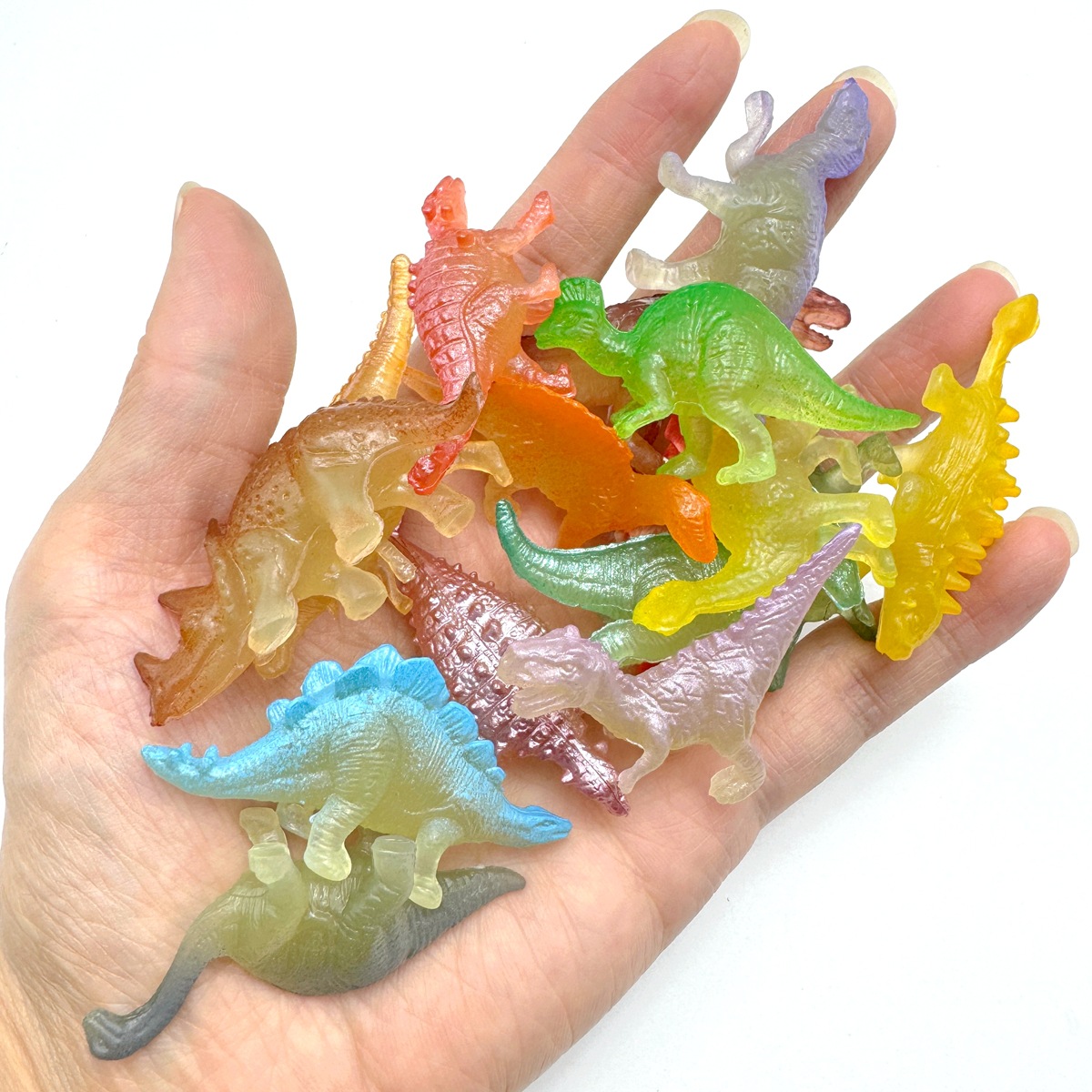 恐龙盲盒/恐龙化石/恐龙软硅胶贴片饰品/电动玩具/变形恐龙蛋大号产品图