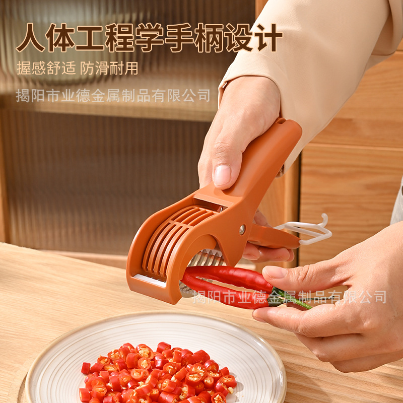 Fruit slicer, sausage and banana slicer, banana luncheon meat, cucumber and lemon slicing tool, divider details Picture