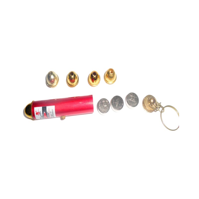 Yiwu niños juguetes de plástico linterna LED llavero regalo pequeña luz de la noche 5 cabezas laser stand venta caliente al por mayor Item Picture
