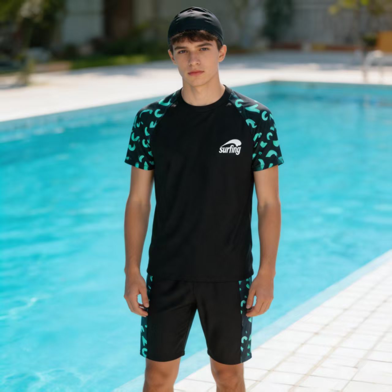 Traje de comercio exterior traje de baño para niños teen plus fat swim swim swim swim swim swim swim swim swim swim swim swim swim swim swim swim swim Application Scenario