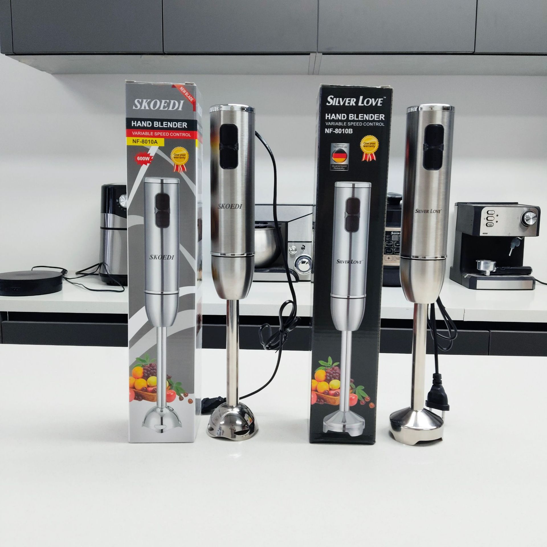 跨境外贸不锈钢金属多功能手持电动搅拌机料理棒HandheldStirringRodz209 Specification image