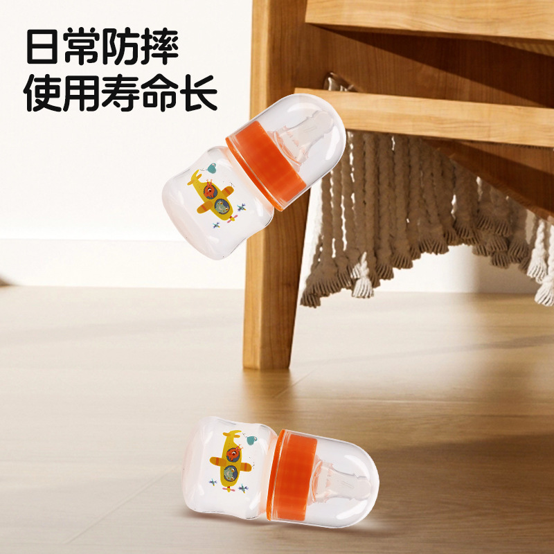 50ml baby bottle, food-grade silicone nipple for newborns, eco-friendly PP baby bottle, mother and baby products factory wholesale Application Scenario